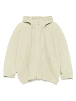 Homme Plissé Issey Miyake: Куртка с капюшоном 