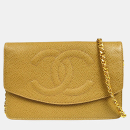 Chanel: Коричневый кошелёк 