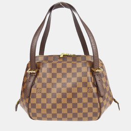Louis Vuitton: Коричневая сумка 