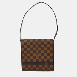 Louis Vuitton: Коричневая сумка 