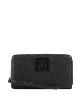Armani Exchange: Чёрный кошелёк 
