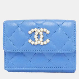 Chanel: Голубой кошелёк 