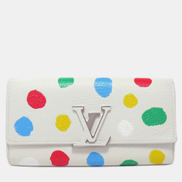 Louis Vuitton: Белый кошелёк 