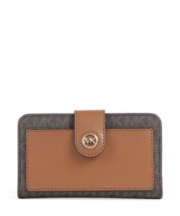 Michael Kors: Коричневый кошелёк 