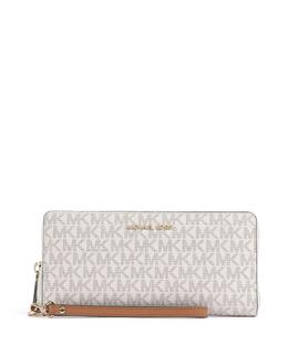 Michael Kors: Белый кошелёк  Jet Set