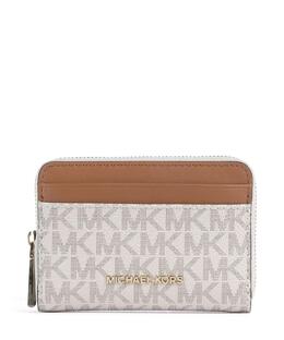 Michael Kors: Белый кошелёк  Jet Set