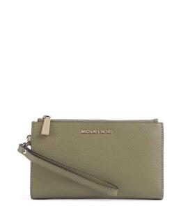 Michael Kors: Зелёный кошелёк  Jet Set