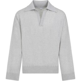 Bottega Veneta: Серая рубашка 