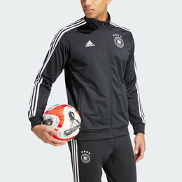 Adidas: Чёрная куртка 