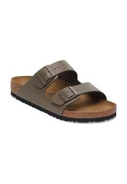 Birkenstock: Серые сабо 