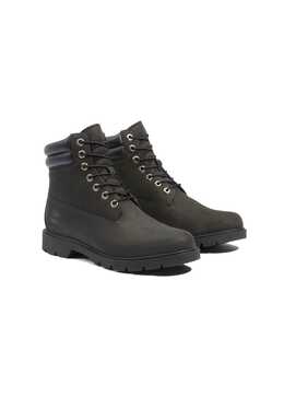 Timberland: Чёрные ботинки 