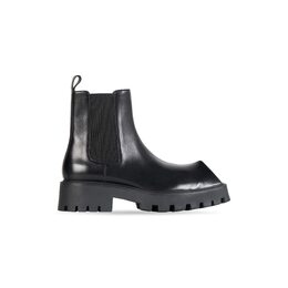 Balenciaga: Чёрные ботинки 