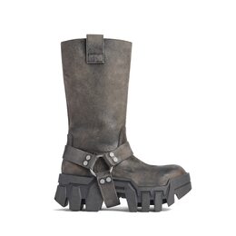 Balenciaga: Чёрные ботинки  Bulldozer