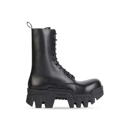 Balenciaga: Чёрные ботинки  Bulldozer