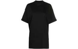 Balenciaga: Чёрная футболка 