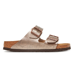 Birkenstock: Светлые сандалии  Arizona Birko Flor