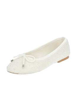 Steve Madden: Белые балетки 