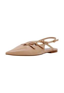 Steve Madden: Бежевые балетки 