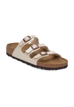 Birkenstock: Белые сабо 