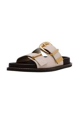Steve Madden: Белые сабо 