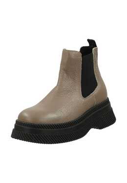 Steve Madden: Бежевые ботинки 