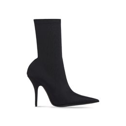 Balenciaga: Чёрные ботинки  Knife