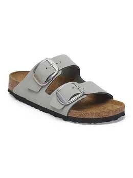Birkenstock: Серые сабо  Arizona