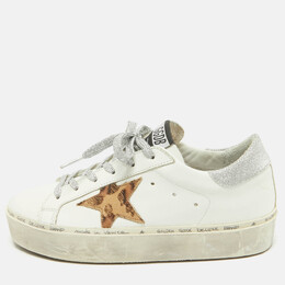 Golden Goose: Белые кроссовки  Hi Star