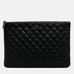 Chanel: Чёрный клатч 
