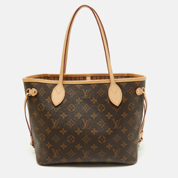 Louis Vuitton: Сумка  Neverfull в полоску