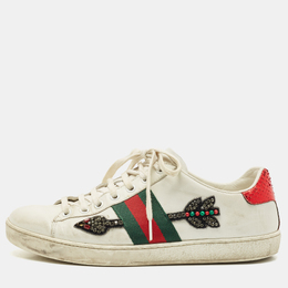 Gucci: Белые кроссовки  Ace