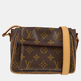 Louis Vuitton: Коричневая сумка через плечо 