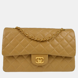 Chanel: Бежевая сумка 