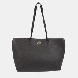 Fendi: Серая сумка-шоппер  Selleria
