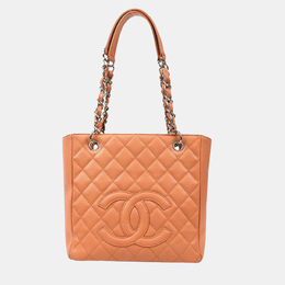 Chanel: Розовая сумка-шоппер 