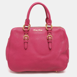 Miu Miu: Розовая сумка 