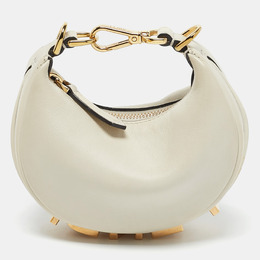 Fendi: Белая сумка 