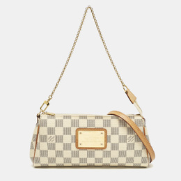 Louis Vuitton: Белый клатч 