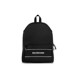 Balenciaga: Чёрный рюкзак 