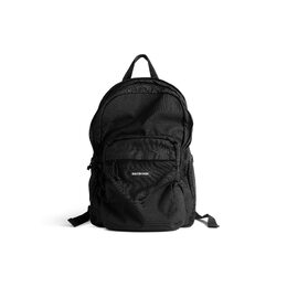 Balenciaga: Чёрный рюкзак  Explorer