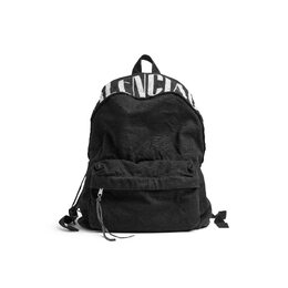 Balenciaga: Белый рюкзак 