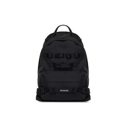 Balenciaga: Чёрный рюкзак 