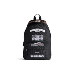 Balenciaga: Чёрный рюкзак 
