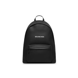 Balenciaga: Чёрный рюкзак 