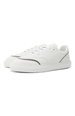 Brunello Cucinelli: Белые кеды 