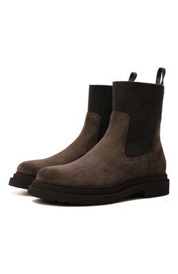 Brunello Cucinelli: Коричневые ботинки 