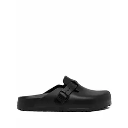 Birkenstock: Чёрные сабо  Boston
