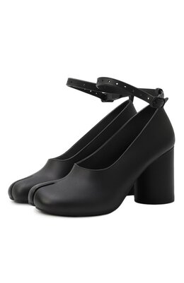 Maison Margiela: Чёрные туфли  Tabi