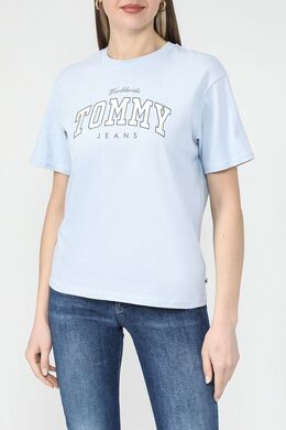 Tommy Jeans: Хлопковая футболка 