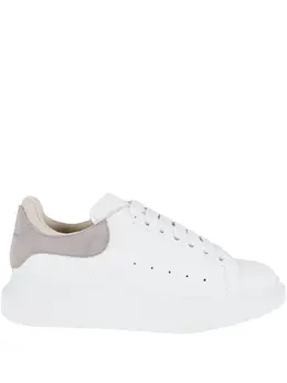 Alexander McQueen: Белые кроссовки  Oversized